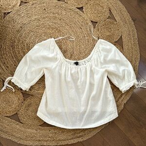 NWOT rw&co linen top